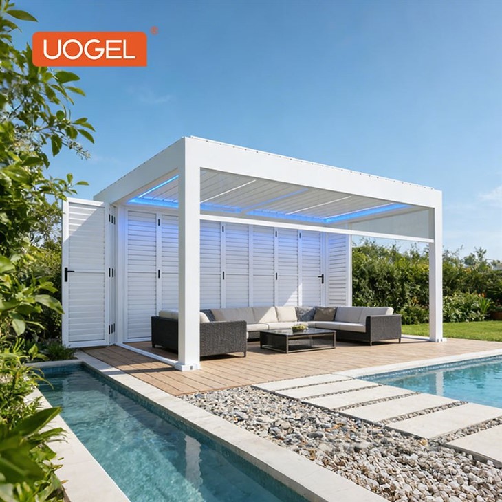 26.1.16-aluminum wall mounted patio gazebo-1