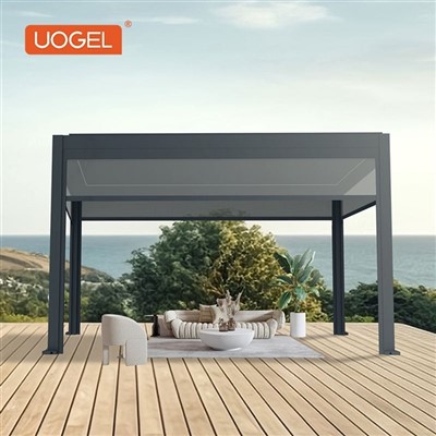 Pergolo Sur Ferdeko Kun Ombro